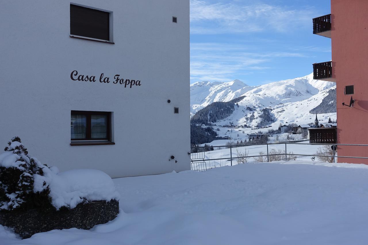 Casa La Foppa 28 Leilighet Sedrun Eksteriør bilde